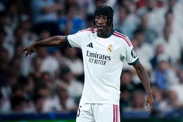 Positionsfordeling for Real Madrid-spillere i den nye sæson